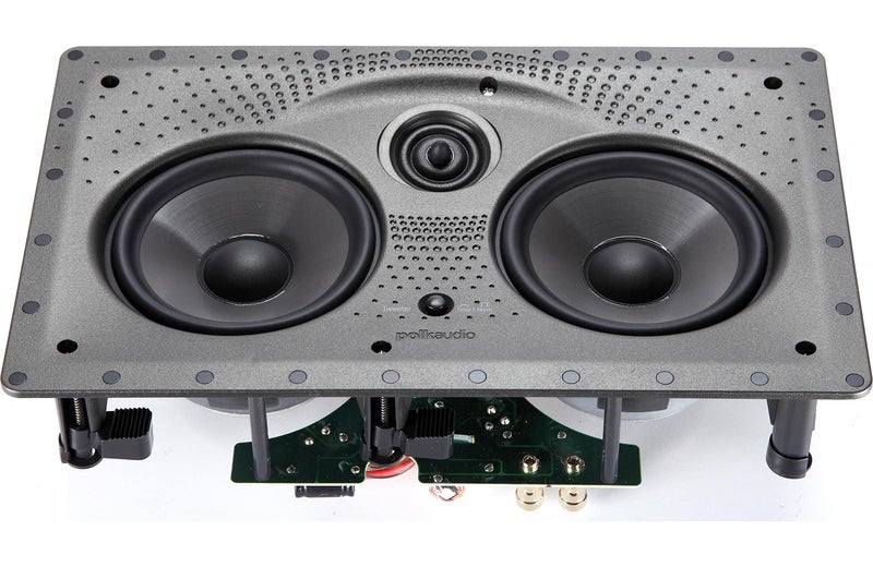 Polk Audio Vanishing Series 255c-LS in-Wall Center Channel Loudspeaker,Dual 5.25" Dynamic Balance Drivers & 1" Ring-Radiator Tweeter,Polk PowerPort Technology,Rotating Cam System for Easy Installation - Image 3