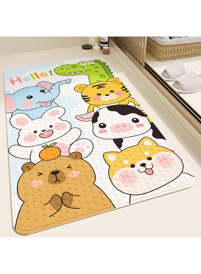Yishang Bathroom Non-slip Mat, Shower Children's Bath Mat, Anti-fall Waterproof Bathroom Mat For Shower Room - Image 1