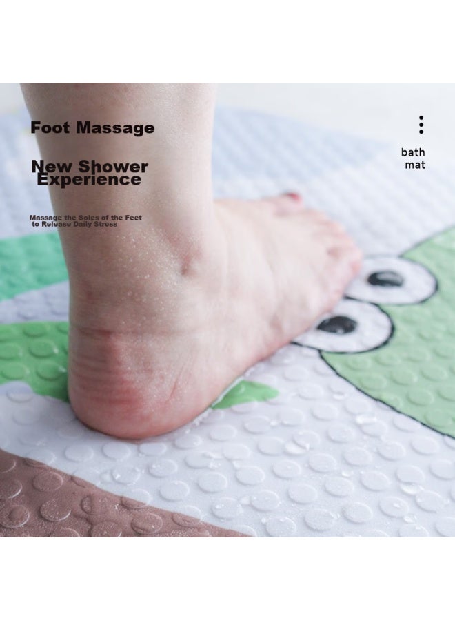 Yishang Bathroom Non-slip Mat, Shower Children's Bath Mat, Anti-fall Waterproof Bathroom Mat For Shower Room - Image 3