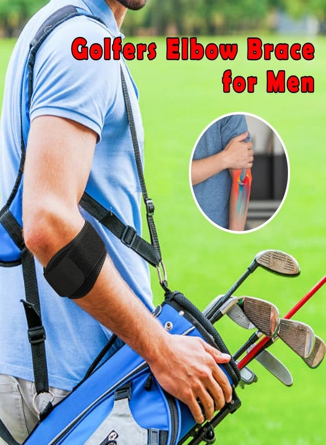 FVVWVV 2pcs Tennis Elbow Brace for Men & Women, Adjustable Elbow Strap with Compression Pad for Arm, Forearm, Tendonitis Pain Relief, Tennis & Golfer's Elbow (Black (2 Piece)) - Image 5