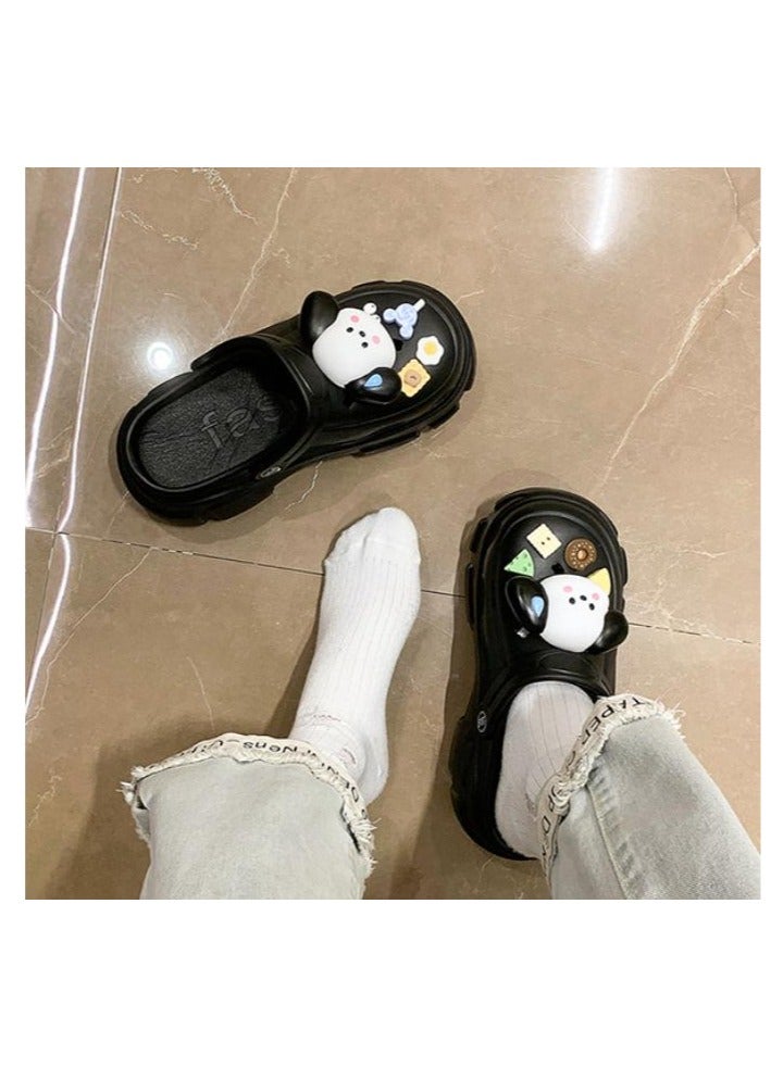 Wear Non Slip Lightweight Perforated Shoes For External Wear