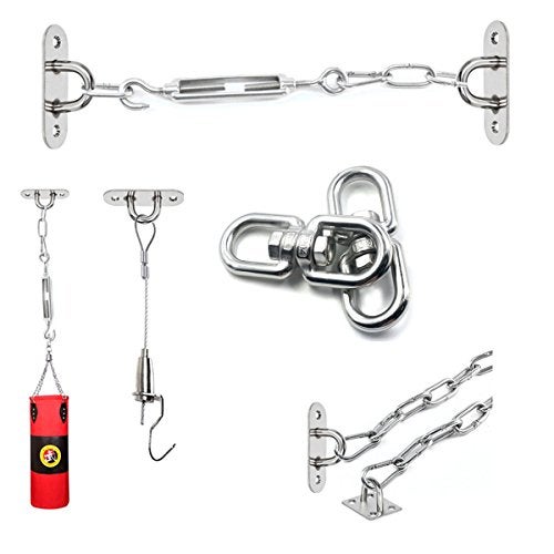Lind Kitchen 1PCS M5 Double Ended Swivel Hook 304 Stainless Steel Eye to Eye Swivel Shackle Ring Connector + 2PCS M5 Snap Hook - Image 4