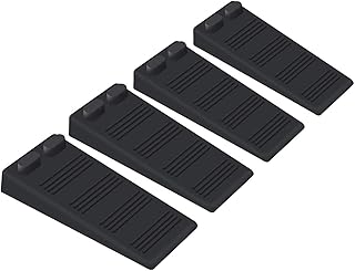 Bentolin Bentolin Door Stop Wedge Stopper Rubber Silica Gel Flexible Non Scratching Door Holder - Smart Stackable Slip-Resistant  - Image 1
