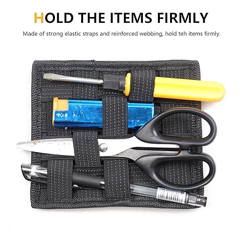 RERPRO Center Console Organizer Storage Compatible with 2021 2022 2023 2024 2025 Ford Bronco 2/4 Door Interior Accessories Armrest Tactical Webbing Molle Panel, 1 Pack Black - Image 4