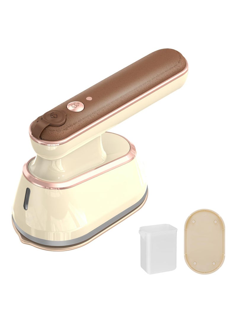 SOLARAE Handheld Steamer Iron for Clothes, Support Dry & Wet Ironing, 800w Mini Portable Clothes Steamer Iron, Professional Micro Travel Hand Clothing Steamer for Home Business, Fabric Wrinkle Remover - Image 1