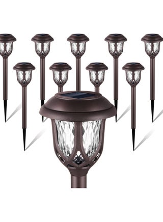 10 Pack Waterproof Solar Pathway Lights - Brighten Your Garden, Walkway, Sidewalk & Driveway with Decorative Solar Powered Outdoor Lights for a Stunning Yard - pzsku/ZC423D98324FF296E29A9Z/45/_/1722334414/de75d05f-22fc-48de-8dfc-b1ac857aee1e