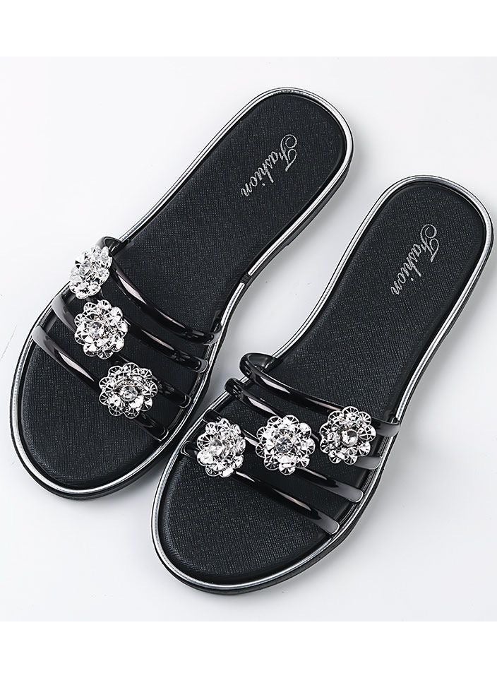 KUYING Versatile Flat Bottomed Slippers