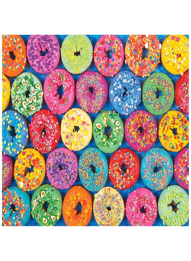RoseArt - Kodak Premium - Lots of Sprinkles Donuts - 550 Piece Jigsaw Puzzle for Adults - Image 1