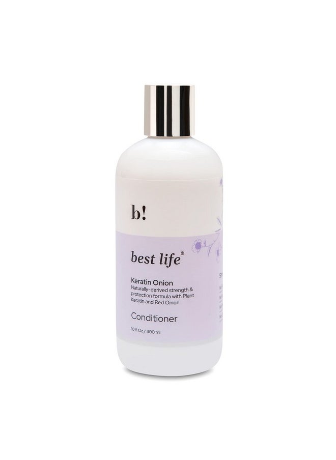 Best Life Keratin Onion Conditioner For Hair Growth 300 Ml Hair Fall Control With Red Onion Extract And Kalonji (Nigella Satviablack Onion Seed Oil) For Women & Men No Harmful Chemicals  - Image 1