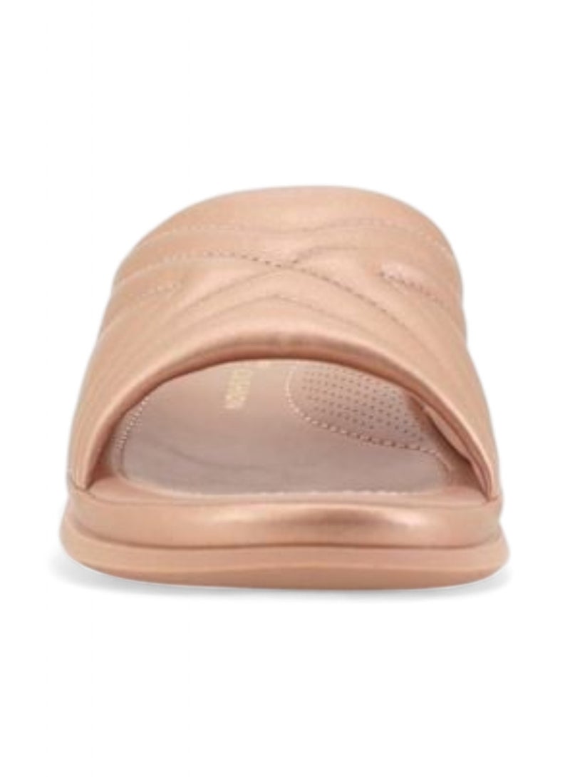 Bata Comfit Embossed Slip On Sandals - Image 2