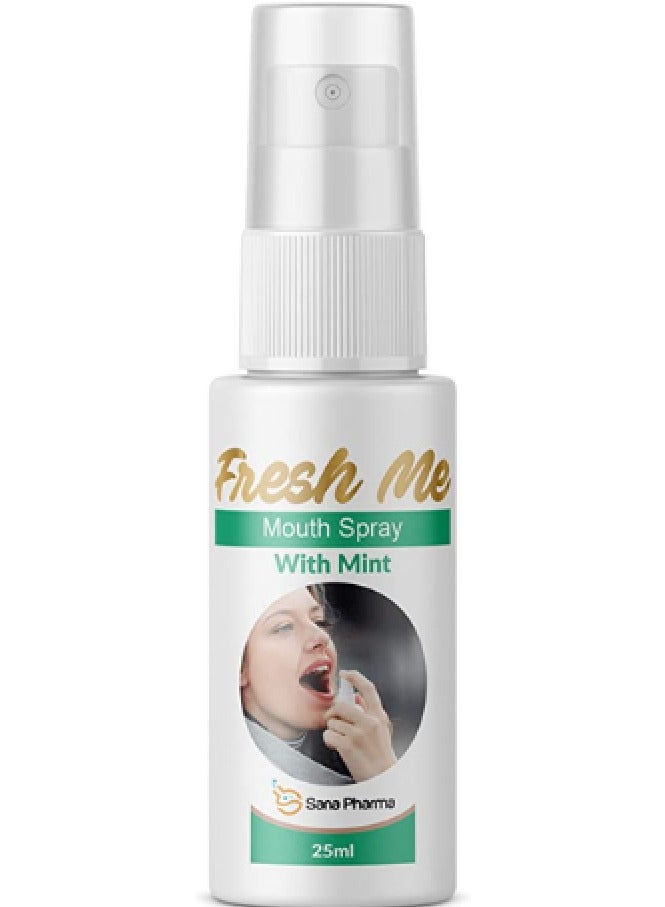 Fresh Sana Mint Flavored Mouth Freshener Spray 25ml