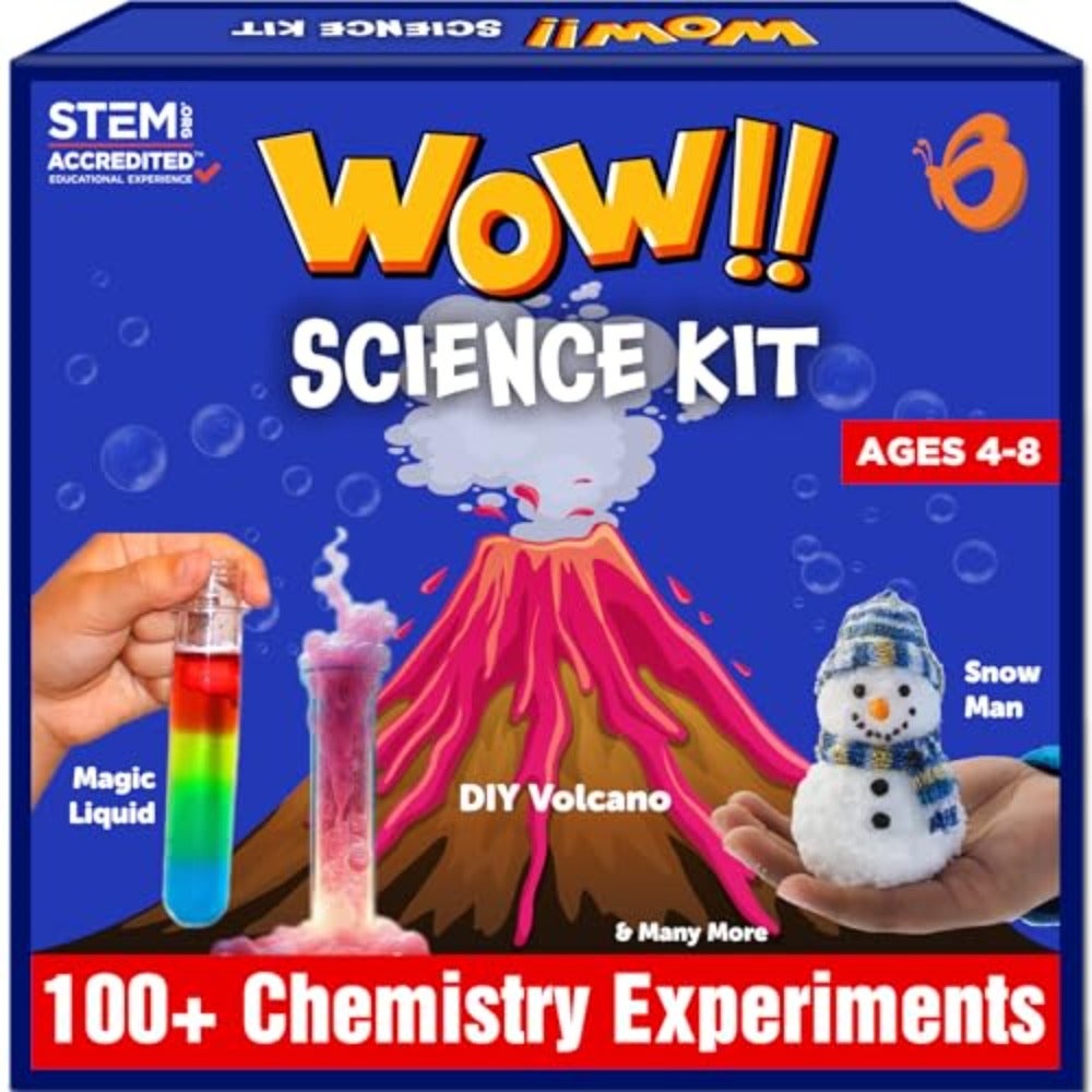 Generic 100+ Science Experiments Kit for Ages 4 5 6 7 8 Years Old STEM ...