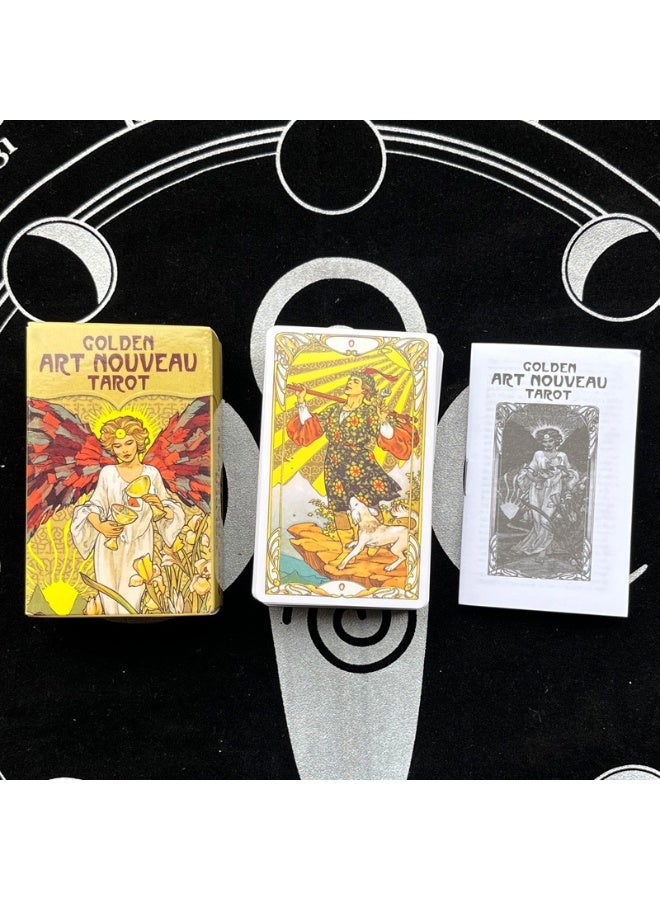 NIBEMINENT golden art nouveau tarot