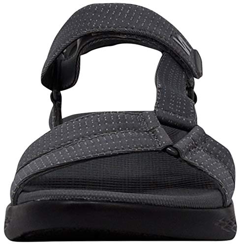 Skechers Women's On-The-GO 600 - Brilliancy Sandals, Charcoal Black/Black, 7 M US - Image 2