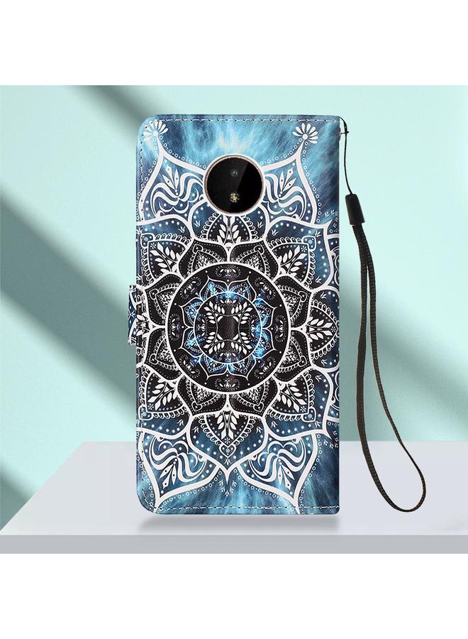 S-TOP Case For Nokia C20 / C10 Colored Drawing Plain Weave Leather Phone Case - Image 3