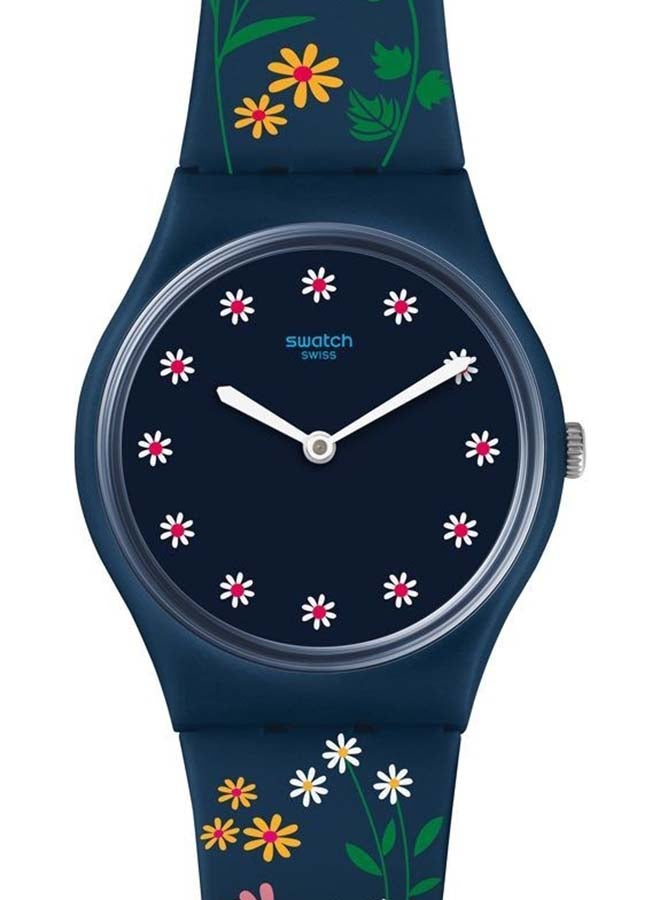 Swatch Unisex Flower Carpet Quartz Movement Water Resistant Wrist Watch - 43 Mm - Image 2