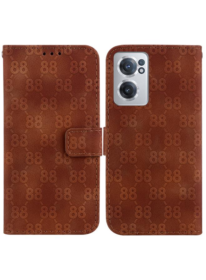 S-TOP Case For OnePlus Nord N20 5G Double 8-shaped Embossed Leather Phone Case - Image 1
