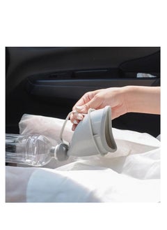 Generic Neutral discharge device travel emergency toilet urinal with tube and handle travel urinal bottle suitable for both men and women  - Image 3