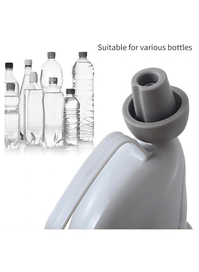 Generic Neutral discharge device travel emergency toilet urinal with tube and handle travel urinal bottle suitable for both men and women  - Image 5