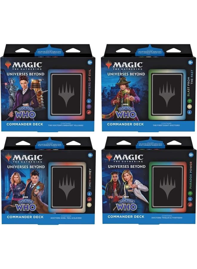 MTG : Doctor Who Commander Deck (1 Random Piece) - Image 1