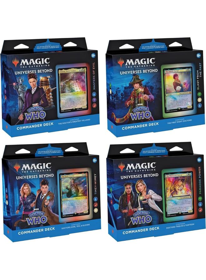 MTG : Doctor Who Commander Deck (1 Random Piece) - Image 2