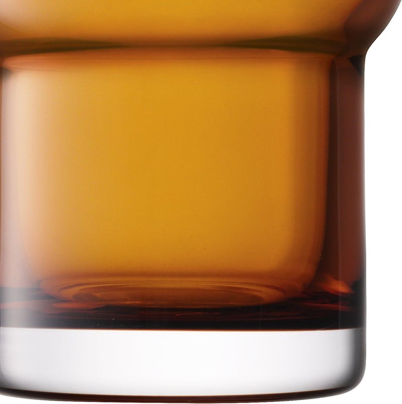 LSA Utility Highball Glass 300ml Amber Set of 2 Elegant Glasses - Image 5