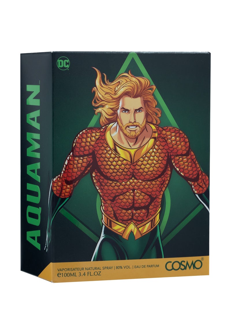 COSMO Cosmo Perfume WB Aquaman Eau De Parfum 100ml for Kids  - Image 2