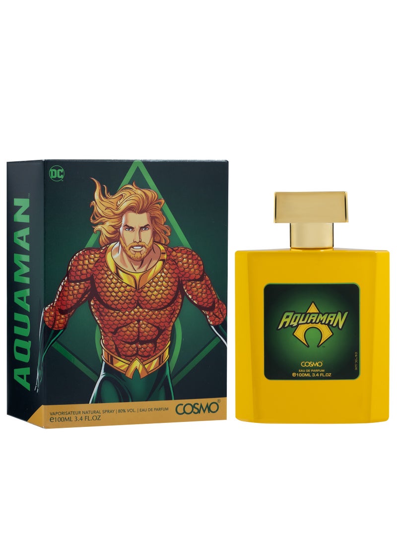 COSMO Cosmo Perfume WB Aquaman Eau De Parfum 100ml for Kids  - Image 3