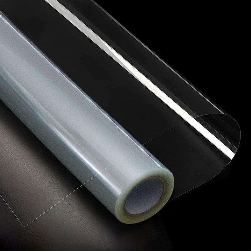 Clear Contact Paper Kitchen Oil Proof Waterproof Wallpaper Self Adhesive Vinyl Film High Temperature Resistant Transparent Paper Removable Paper for Cupboard Doors Walls Kitchen 24 X 48 Inch  - Image 1