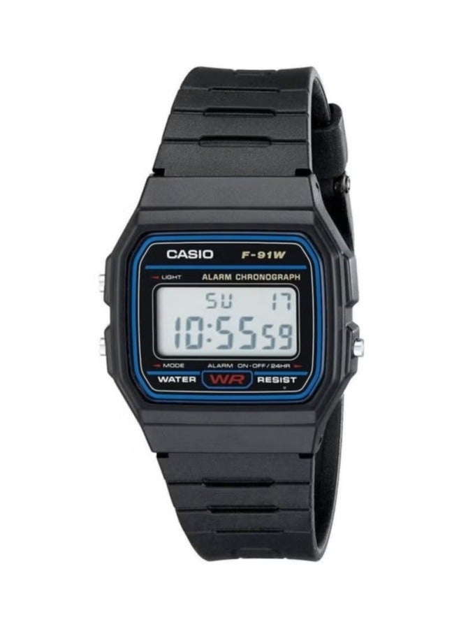 CASIO Men's Classic Digital Casio Watch F91W - 35 mm - Black - Image 1