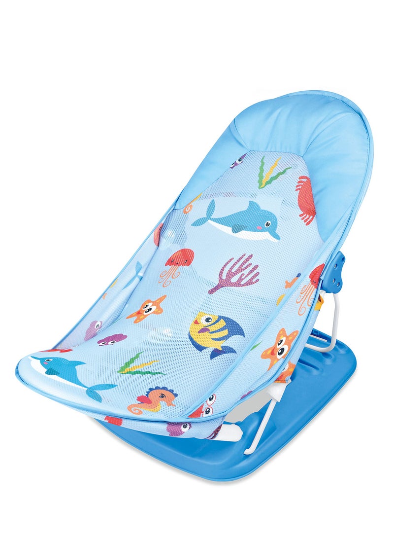 MaBaby Baby Portable And Foldable Bath Chair, Breathable Shower Chair, Baby Bath Seat AntI Slip