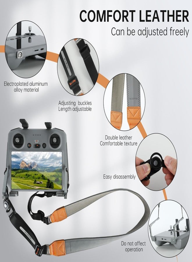 RCstyle Neck Lanyard for RC & RC 2 & RC Pro,for DJI Flip, DJI Air 3S/Air 3, Mini 4 Pro, 2S, Mini 3/3 Pro Portable Lanyard Remote Control Neck Strap,Safe and Comfort - Image 3