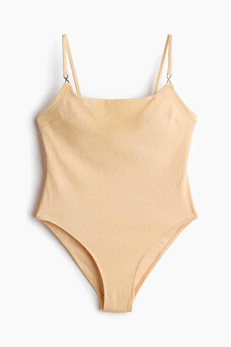 H&M Padded-cup High Leg Swimsuit