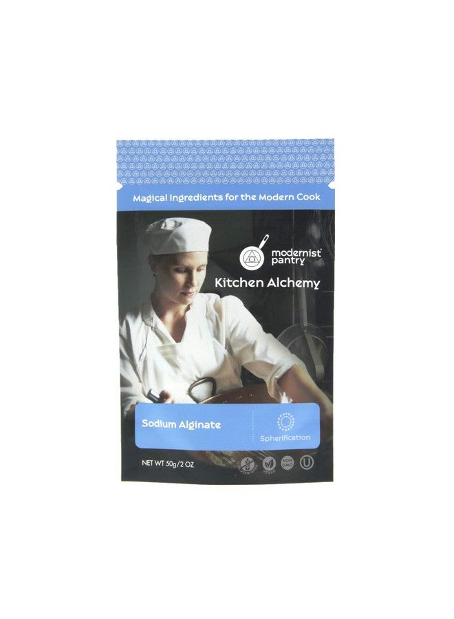 Modernist Pantry Sodium Alginate + Calcium Lactate Value Pack ⊘ Non-GMO Vegan OU Kosher Certified - 100g/4oz (Bundle with 2 Items) - Image 1