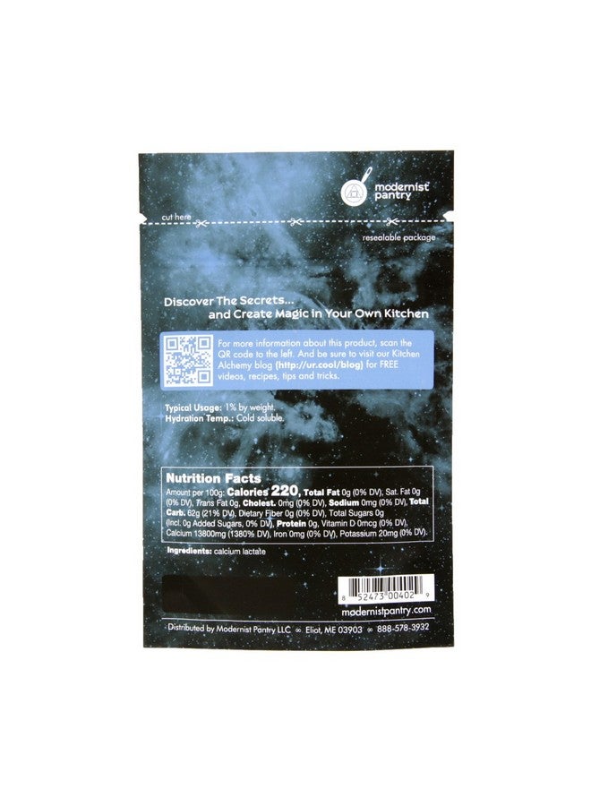 Modernist Pantry Sodium Alginate + Calcium Lactate Value Pack ⊘ Non-GMO Vegan OU Kosher Certified - 100g/4oz (Bundle with 2 Items) - Image 4