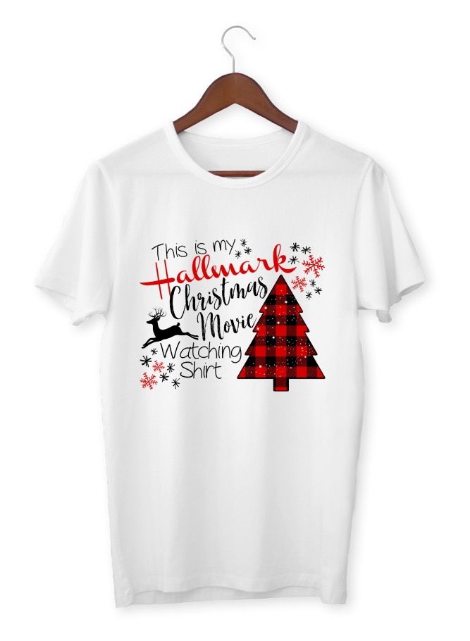 Mens Soft T Shirt Printed Movie Watching Shirt  - Image 2