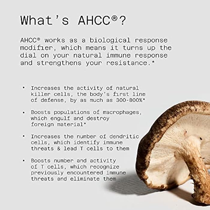 Quality of Life مستخلص فطر AHCC كينوكو بلاتينيوم ومجمع المناعة مع فيتامين C - حزمة دعم المناعة النهائية - Image 5