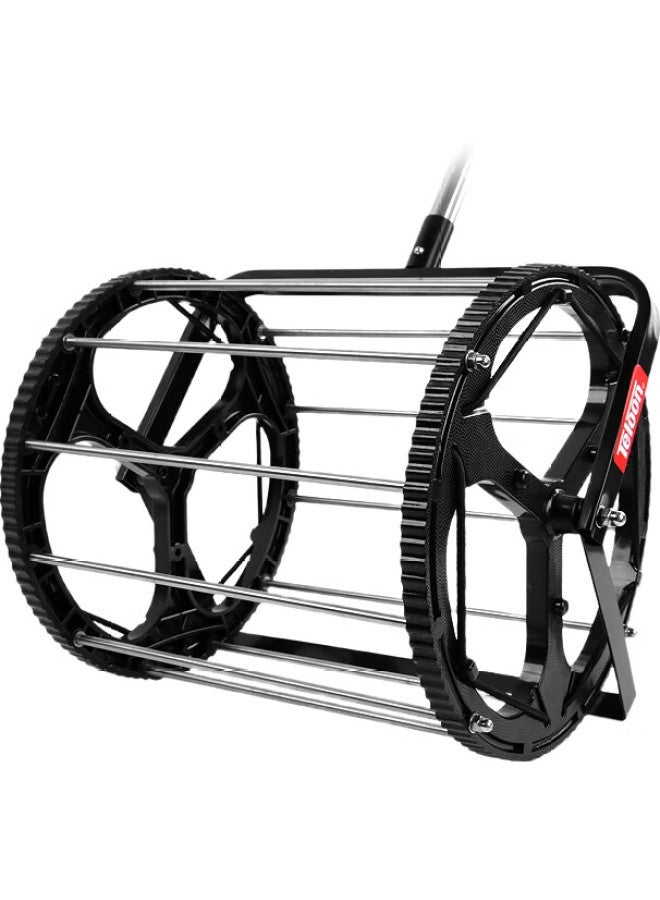 Teloon حاوية كرات تنس معدنية محمولة قابلة للفك من تيلون، سعة 60 كرة، T115-60 - Image 3