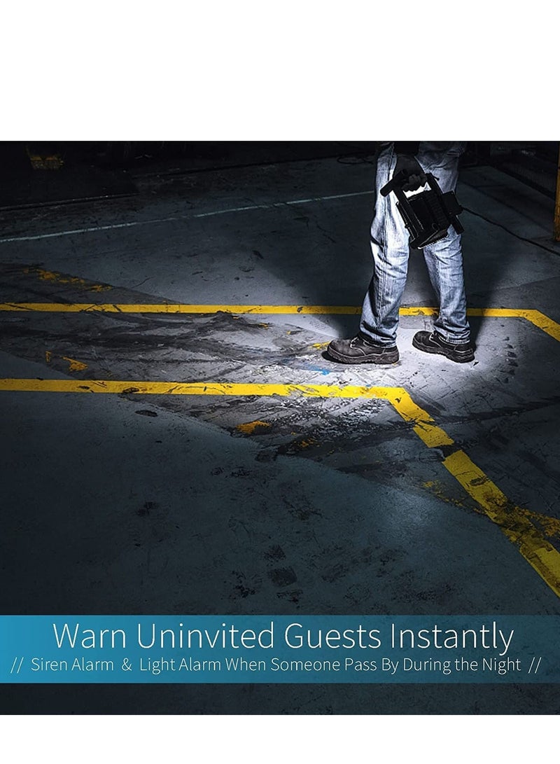 كاميرا مراقبة لاسلكية 1080 بكسل مع لمبة إضاءة متحركة بزاوية 360 درجة ودقة 3.0 ميجابكسل وكاميرا مراقبة منزلية مع رؤية ليلية وصوت ثنائي الاتجاه وكشف الحركة الذكي - Image 4