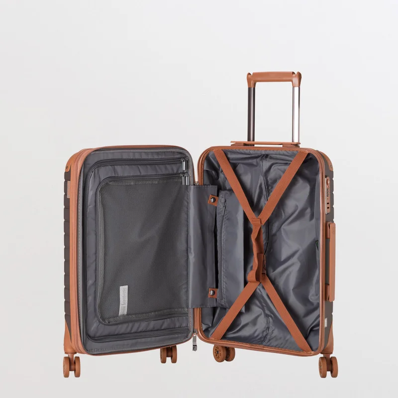 Carpisa Chocolate Hard Trolleys S-Gotech Premium Fw  | Best Price UAE