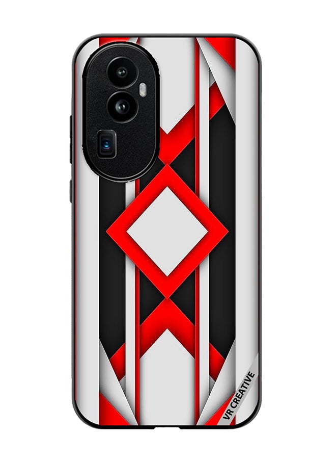 VR CREATIVE Protective Case Cover For Oppo Reno 10 Pro Plus Abstract Design Multicolour - Image 1