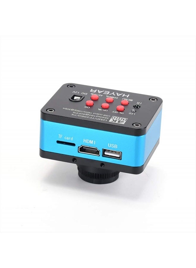 HAYEAR 4K UDH 2160P 1080P HDMI USB Industrial Microscope Camera for Machine PCB Board CPU Repair Soldering；PC Support Windows/Mac/Linux System - Image 2