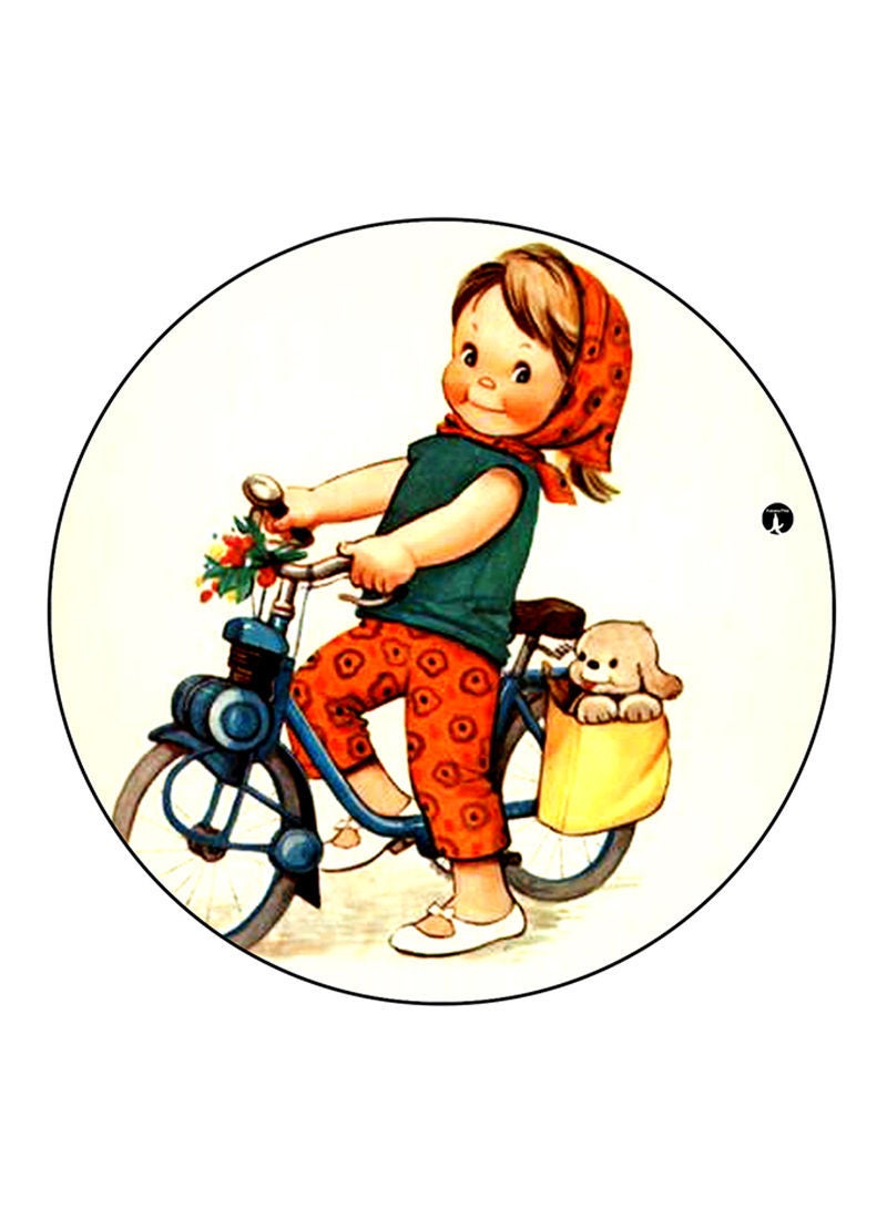 RKN Girl Printed Mouse Pad Multicolour