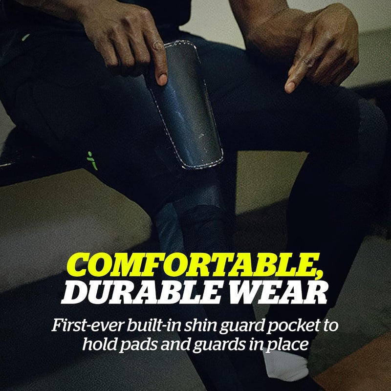 Storelli BodyShield Goalkeeper Leggings, Impact Protection & Turf Burn Resistance – SABR-Tex & NoBurn UHMWPE Knee Fabric - Image 3