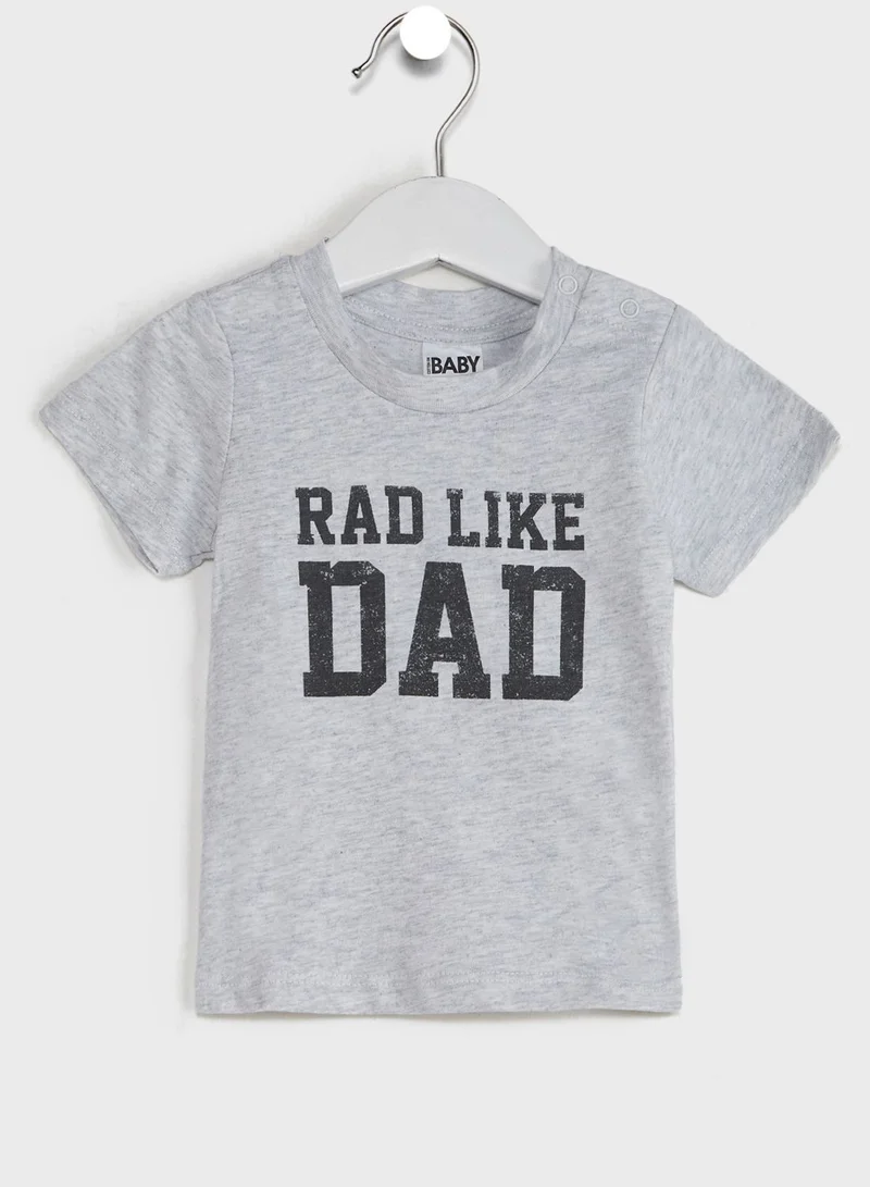 Cotton On Infant Slogan T-Shirt