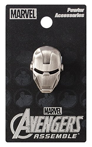 MARVEL دبوس صدر من الحديد مان برأس مارفل من القصدير - Image 1