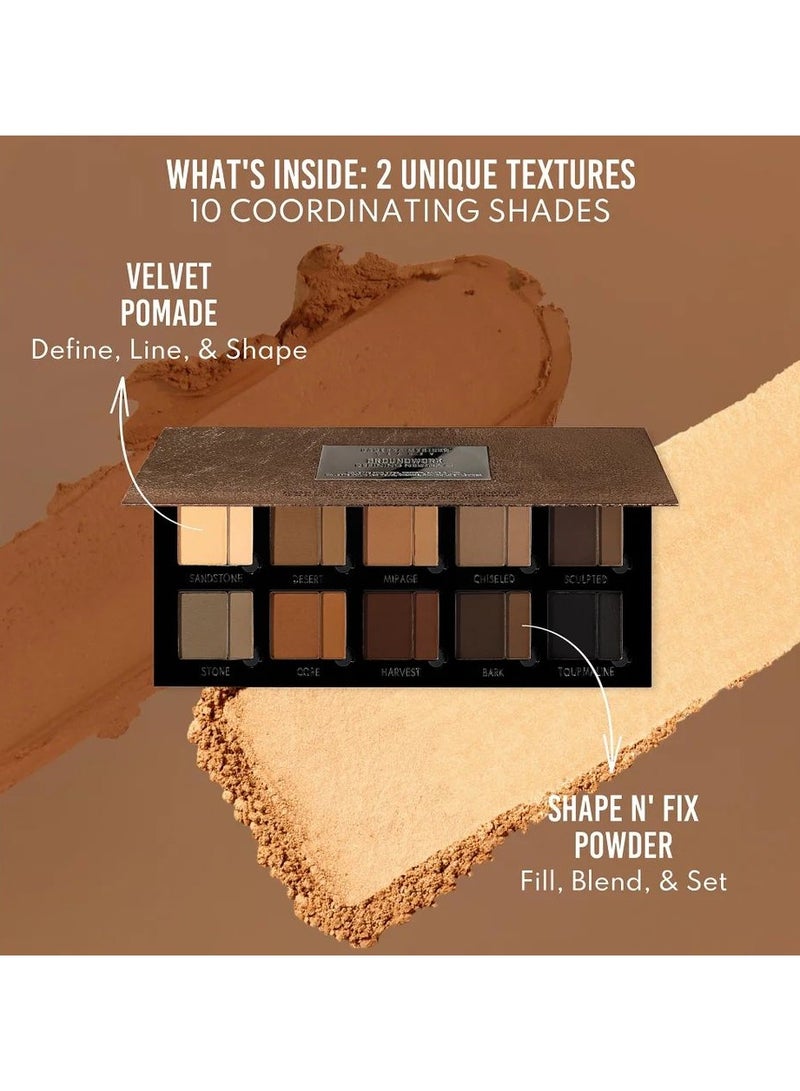 دانيسا ميريكس بيوتي باليت جراوند وورك ديفاينينج نيوترالز – متعدد الاستخدام للوجه والعيون والحواجب – ١٠ درجات - Image 3