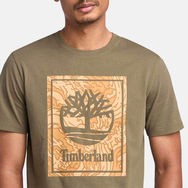 Timberland Men's Stack Camo T-Shirt