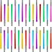Cotiny 30 Pieces Inflatable Light Saber Sword Costume Toys Lightsaber Toys for Kids Baby Birthday Party Favors 6 Colors - Image 2