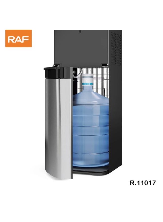آر إيه أف موزع مياه RAF - تسخين وتبريد سريع بقوة 645 واط، سعة 4 لترات ساخنة + 1 لتر بارد، تصميم تحميل سفلي، تشغيل منخفض الضوضاء، تحكم مزدوج في درجة الحرارة للاستخدام المنزلي والمكتبي - Image 4